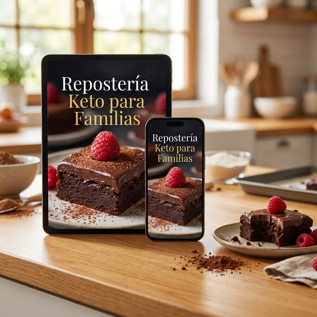 Reposteria Keto para Familias